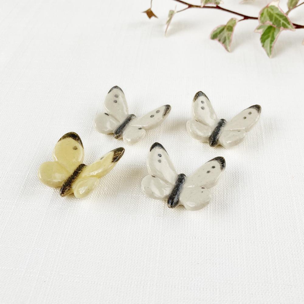 陶器の箸置き【蝶】 | 4枚目