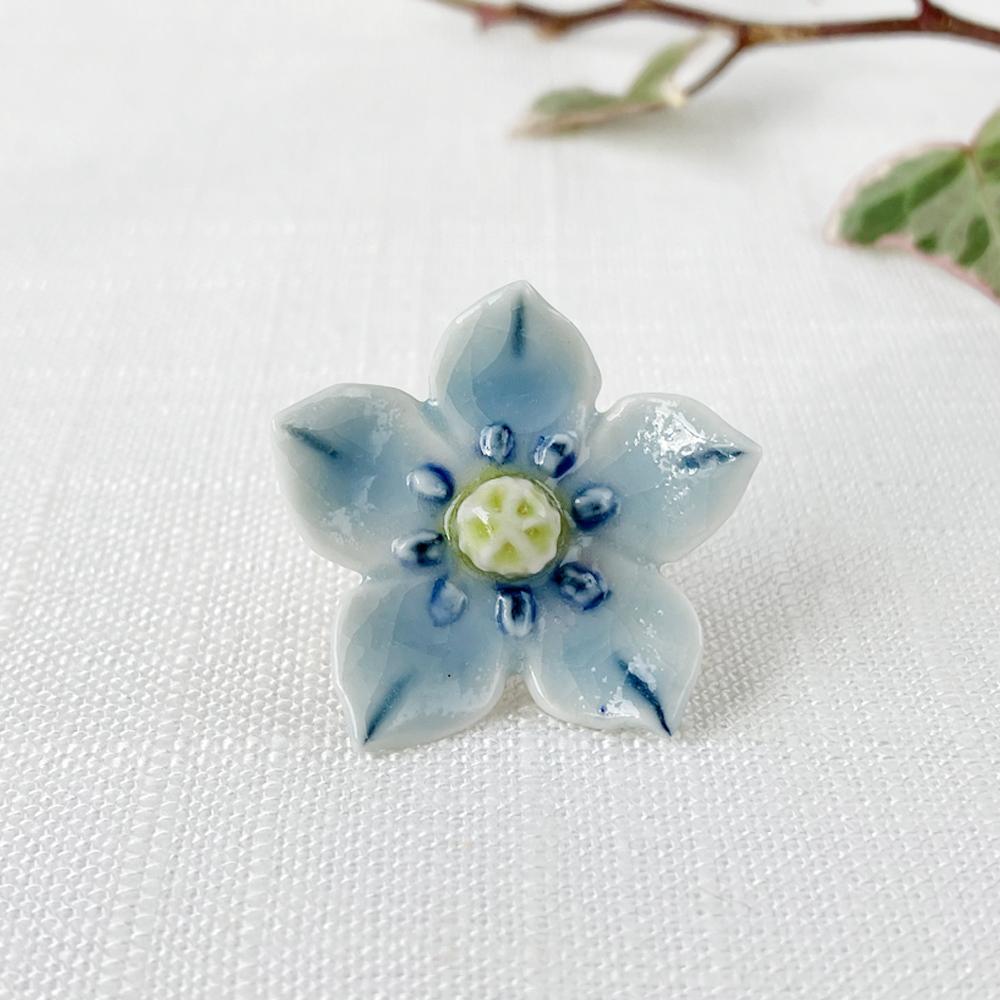 陶器のピンズ【ブルーイスタンブール】