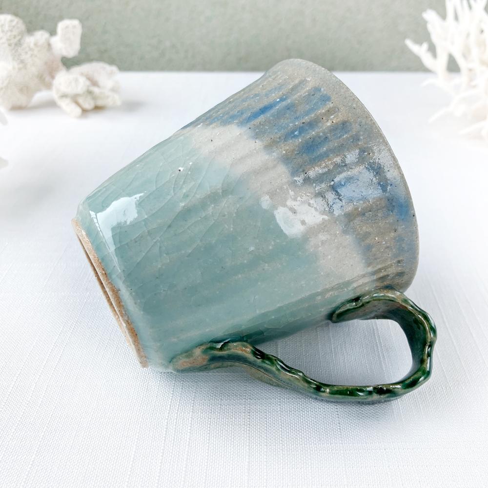 陶器のマグカップ【シーウィードの海】 | 11枚目