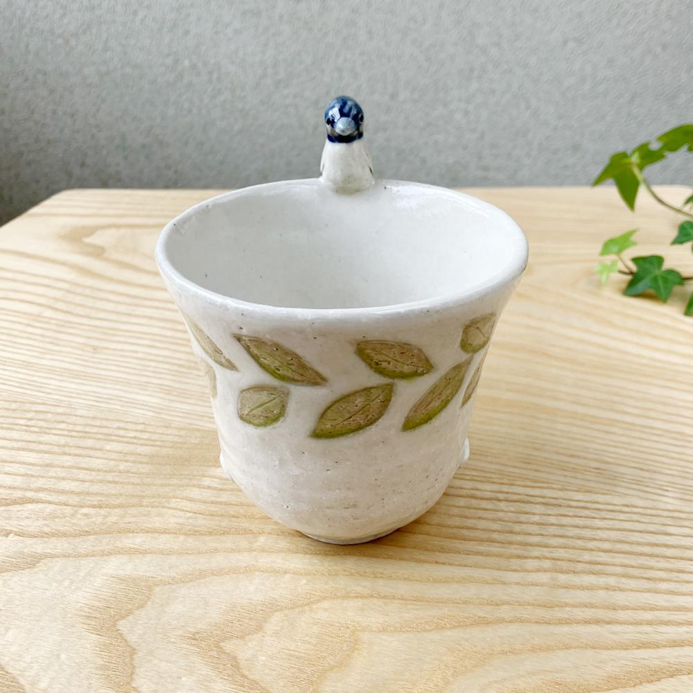 陶器のマグカップ【サンコウチョウ】 | 7枚目