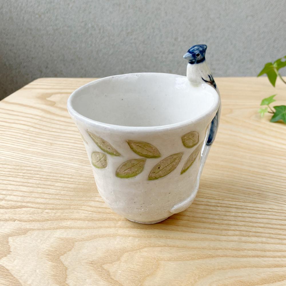 陶器のマグカップ【サンコウチョウ】 | 8枚目