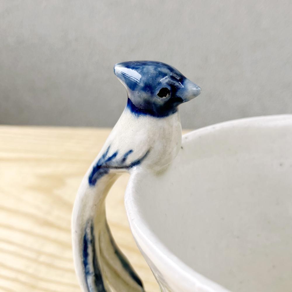 陶器のマグカップ【サンコウチョウ】 | 10枚目