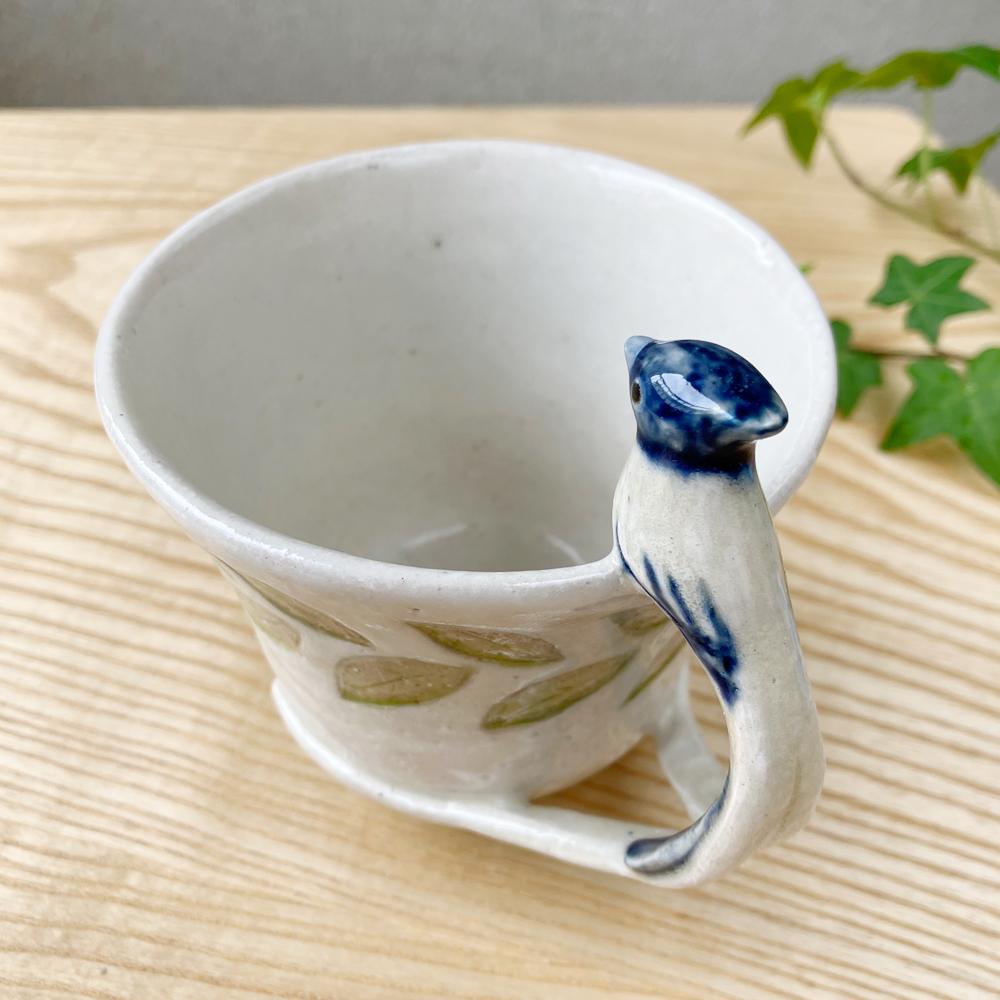 陶器のマグカップ【サンコウチョウ】 | 13枚目