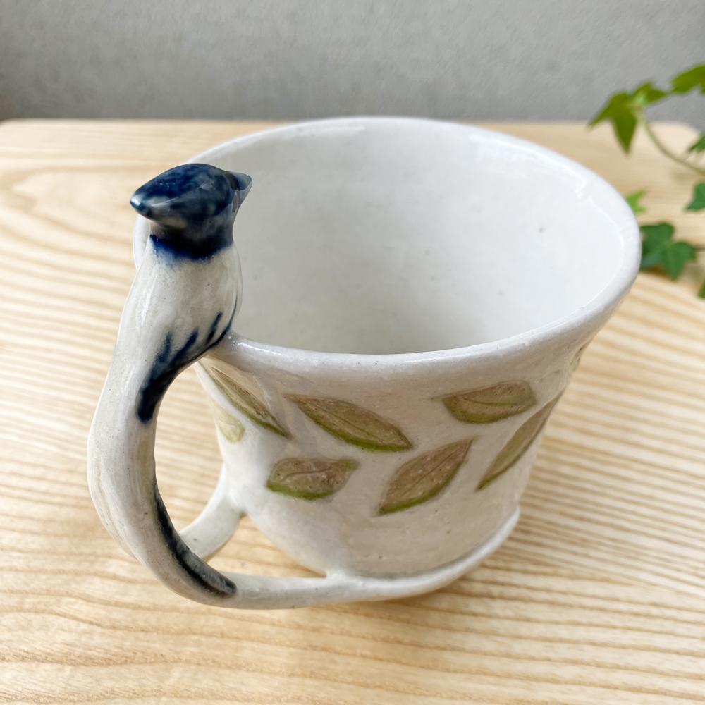 陶器のマグカップ【サンコウチョウ】 | 14枚目