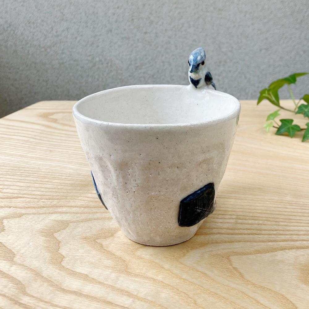 陶器のマグカップ【ハチドリ】 | 8枚目