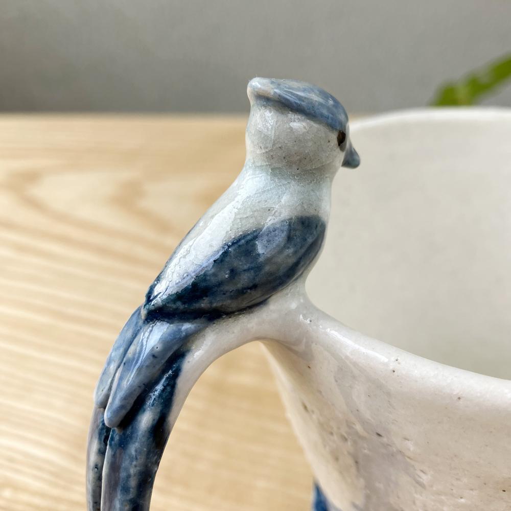 陶器のマグカップ【ハチドリ】 | 12枚目